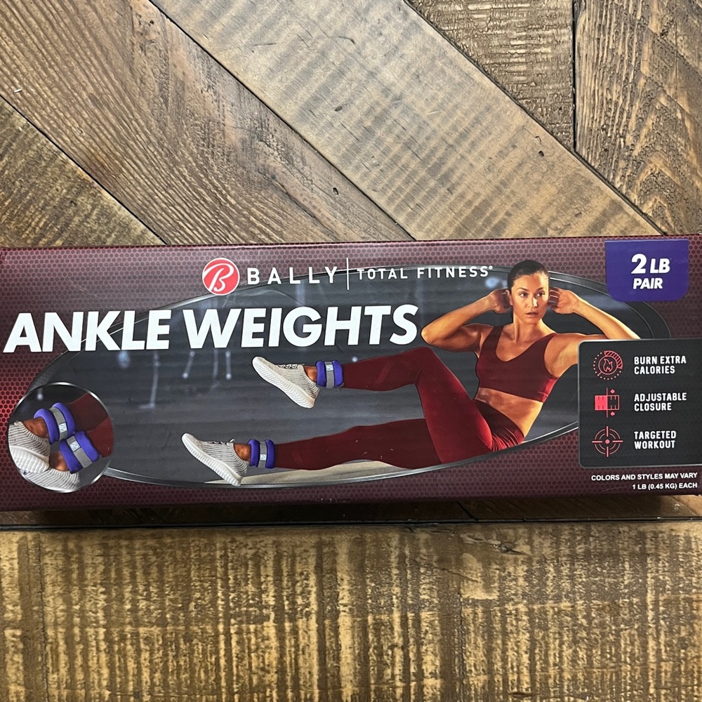Bally Total Fitness 2 lb Ankle Weights